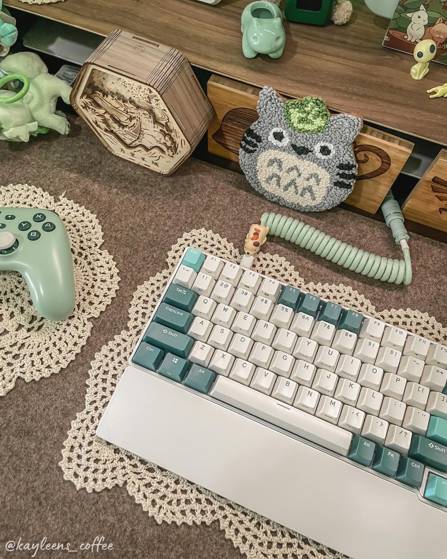 RK RK96 RGB 90% 96 Keys Wireless Hot Swappable Mechanical Keyboard,camp green
