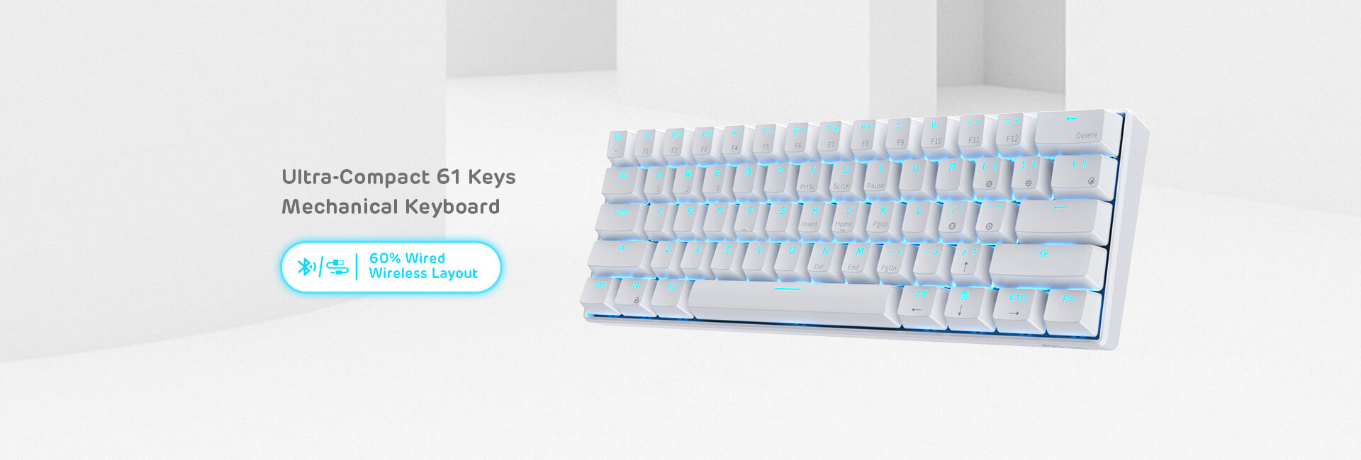 RK61 60 hot swappable keyboard (Open-box)