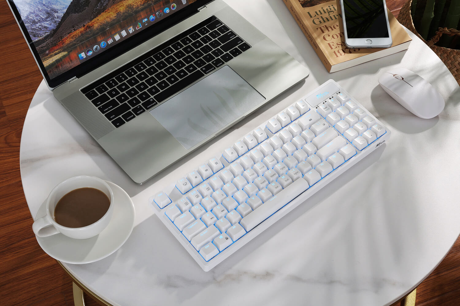 RK ROYAL KLUDGE RK89 85% Triple Mode BT5.0/2.4G/USB-C Hot Swappable Mechanical Keyboard, 89 Keys Compact Mechanical Keyboard with Detachable Frame & Software
