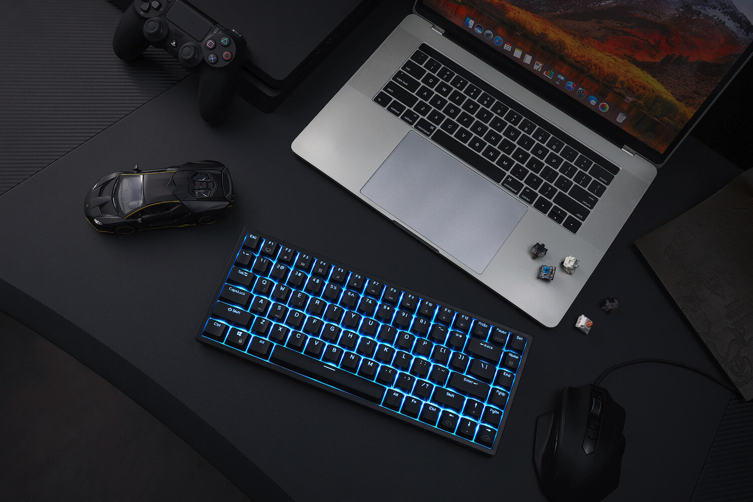 75 gaming keyboard with High-capacity Battery
