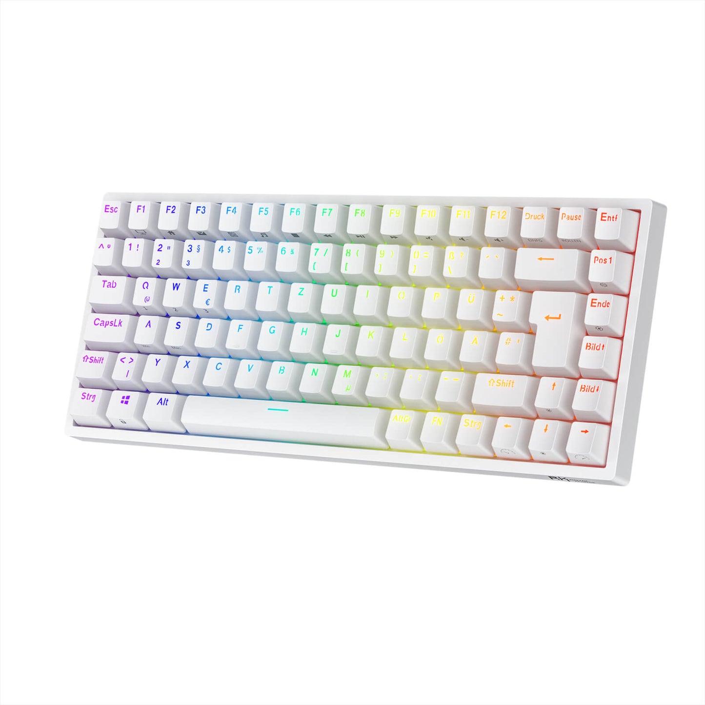 rk84 german layout keyboard