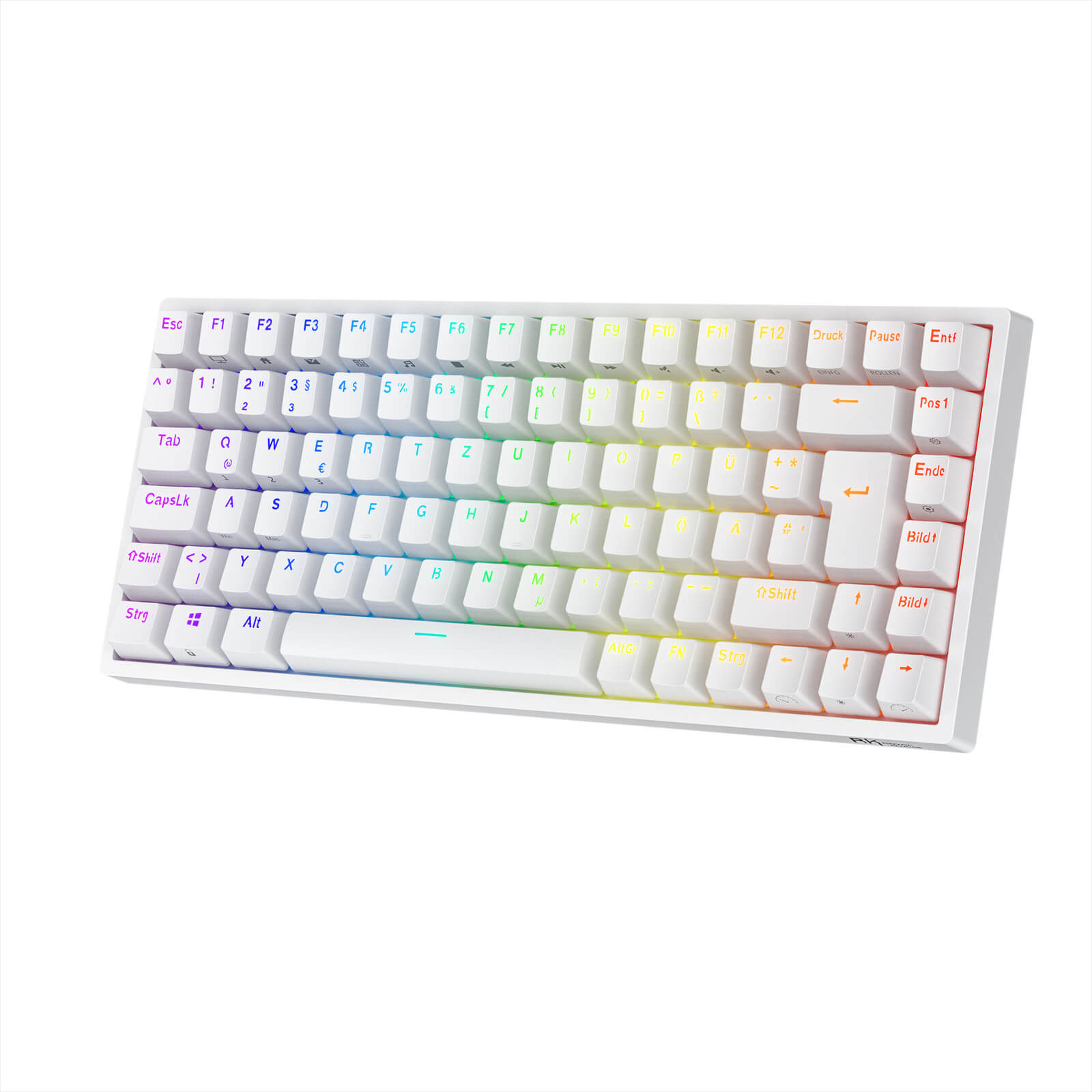 rk84 german layout keyboard