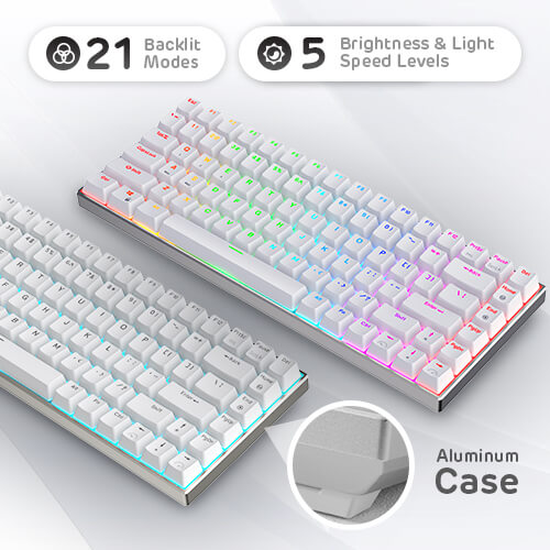 keyboard mechanical wireless RGB backlit