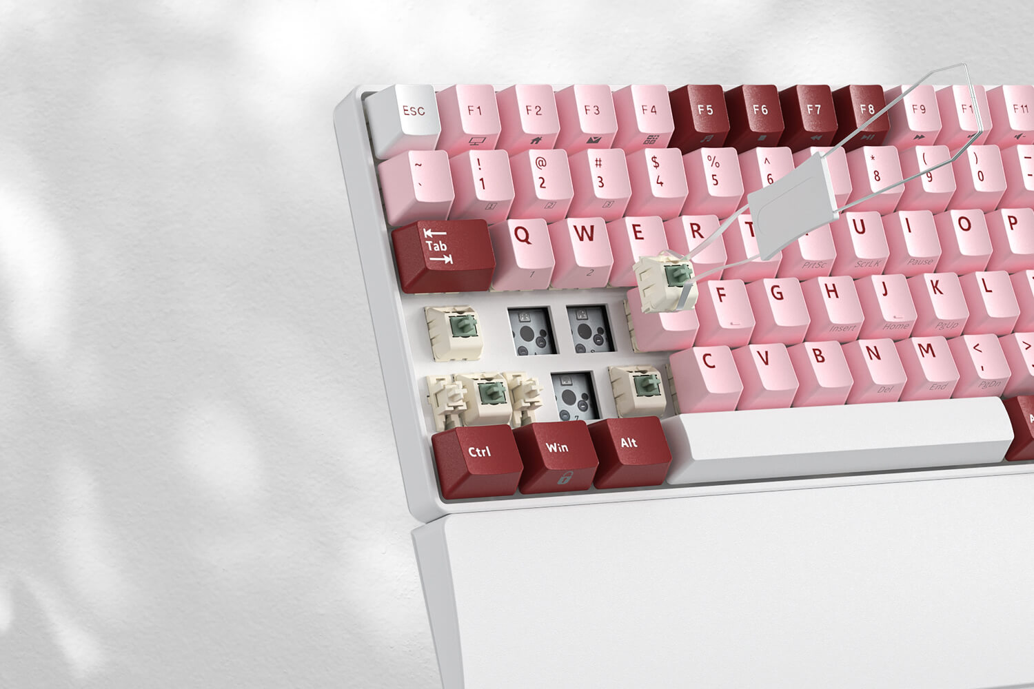 RK ROYAL KLUDGE RK96 RGB Limited Ed, 90% 96 Keys Wireless 3-Mode BT5.0/2.4G/USB-C Hot Swappable Mechanical Keyboard w/Wrist Rest, Volume Control, Software, Massive Battery, RK Viridian Switch