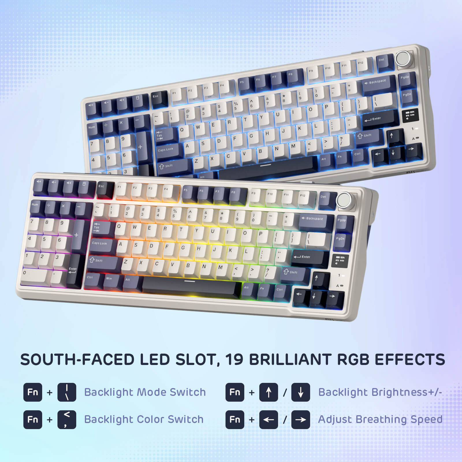 South-Facing RGB Effects keyboards