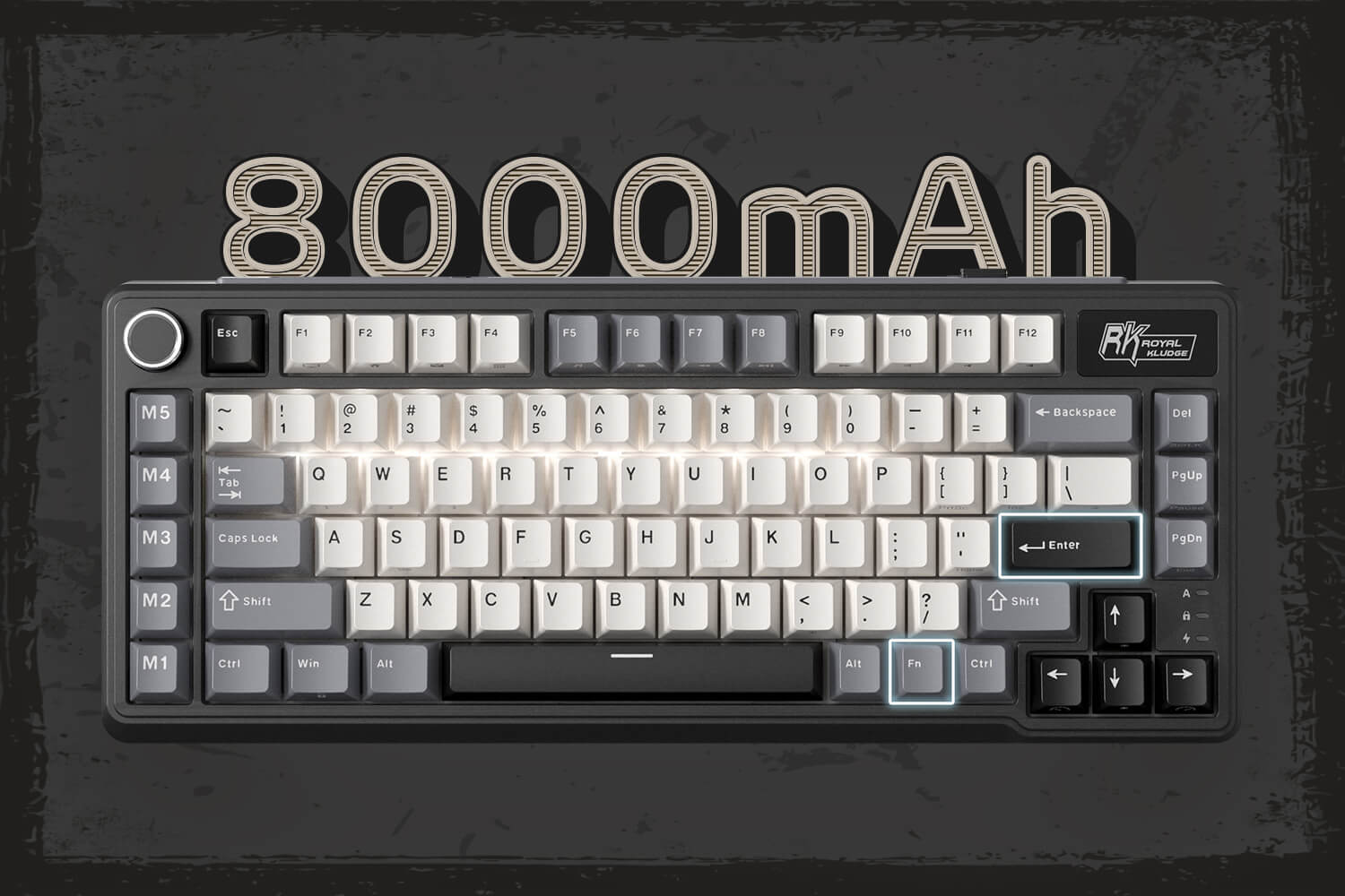 L75 with high-capacity 8000 mAh battery
