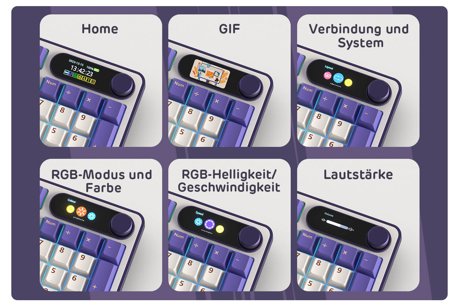RK S98-DE 96% QWERTZ Kabellose Mechanische Tastatur