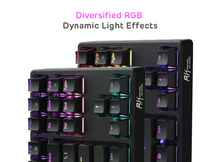 RK ROYAL KLUDGE Sink87G RGB Wireless TKL Mechanical Gaming Keyboard (Open-box)