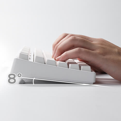 Stable Wireless Performance of RK87 Tenkeyless Mechanical Gaming Keyboard with Up to 30 Feet Range