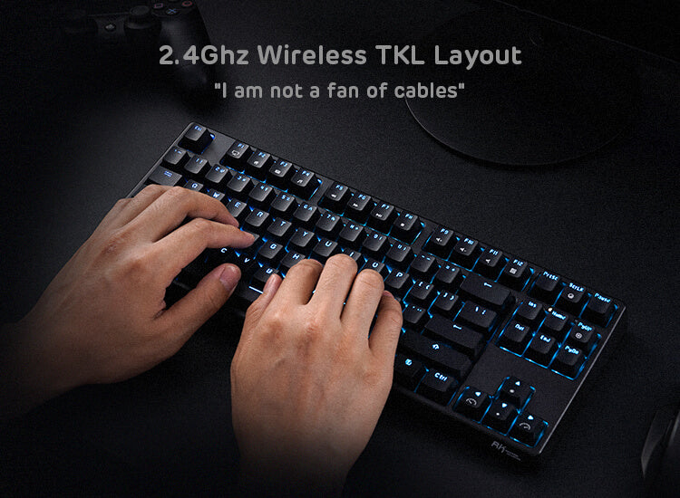RK ROYAL KLUDGE Sink87G RGB Wireless TKL Mechanical Gaming Keyboard (Open-box)
