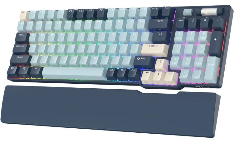 rk96 wireless hot swappable rgb keyboard