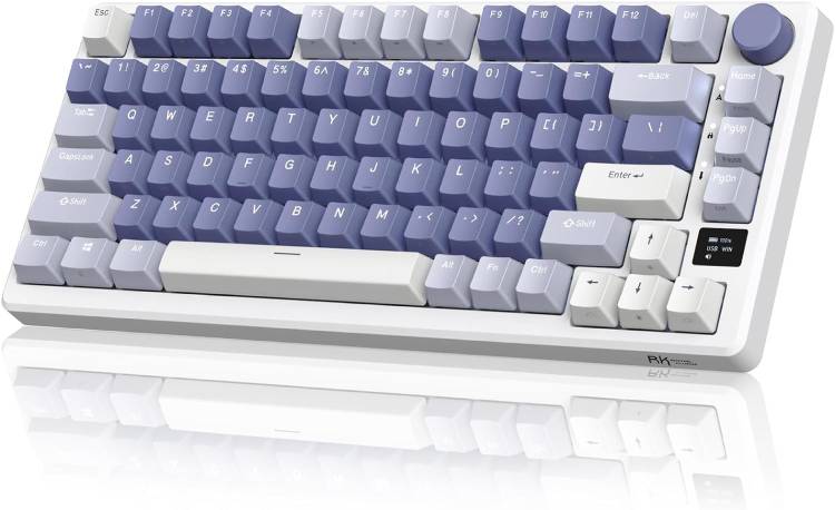 RK M75 75% layout, featuring 81 keys gaming keyboard