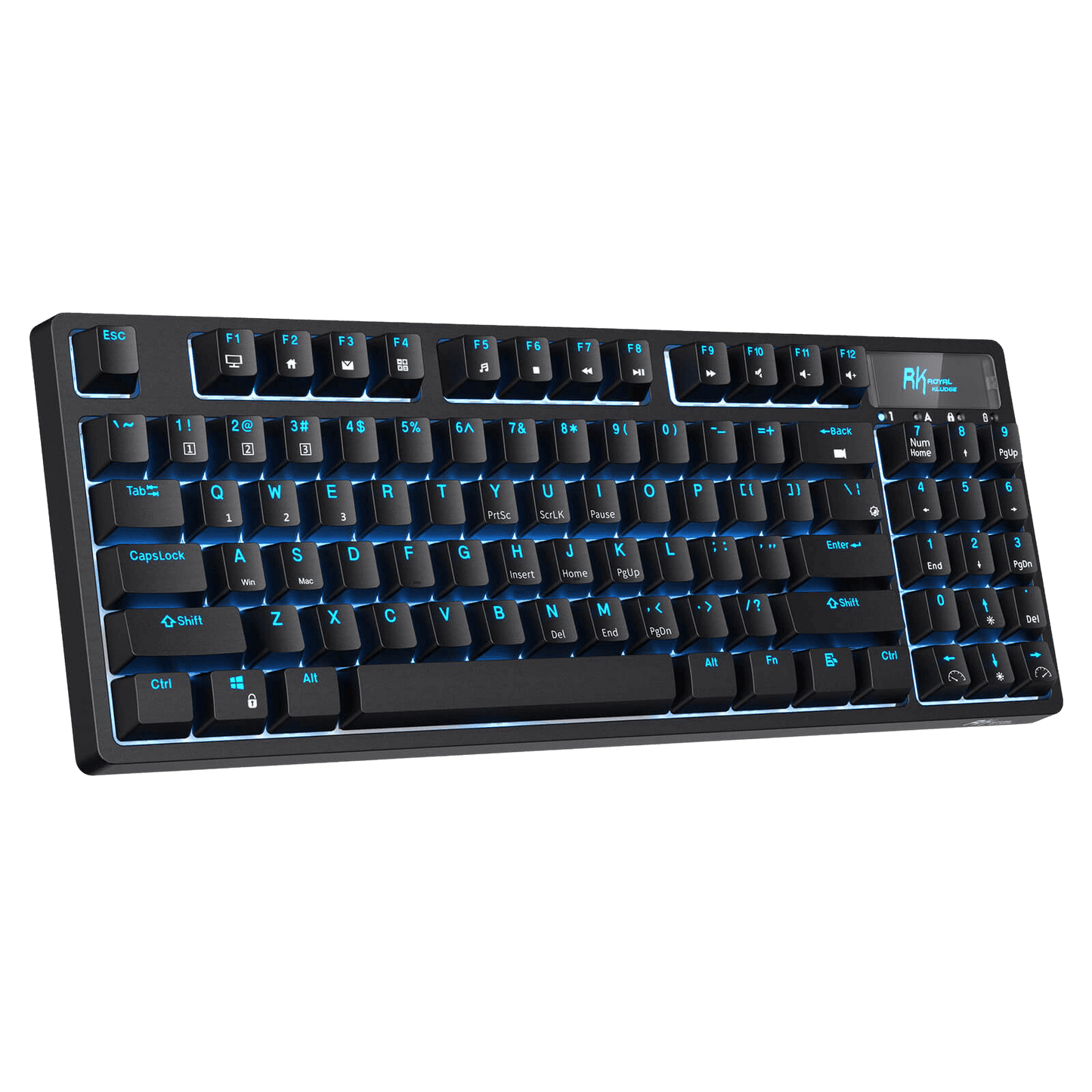 RK ROYAL KLUDGE RK89 85% Triple Mode BT5.0/2.4G/USB-C Hot Swappable Mechanical Keyboard