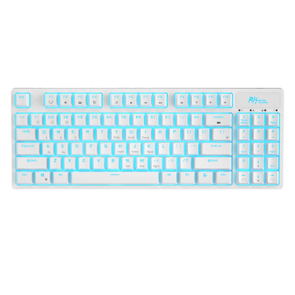 RK ROYAL KLUDGE RK89 85% Triple Mode BT5.0/2.4G/USB-C Hot Swappable Mechanical Keyboard