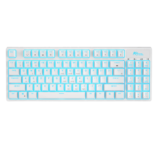 RK ROYAL KLUDGE RK89 85% Triple Mode BT5.0/2.4G/USB-C Hot Swappable Mechanical Keyboard