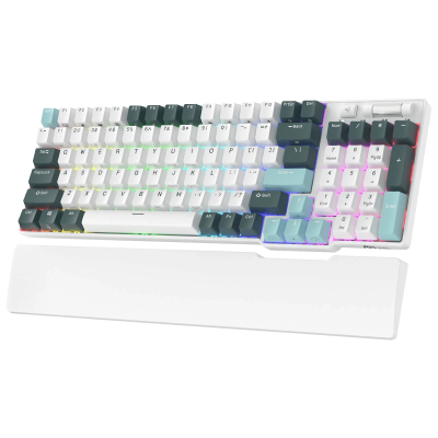 RK96 96% Wireless Mechanical Keyboard in camp green